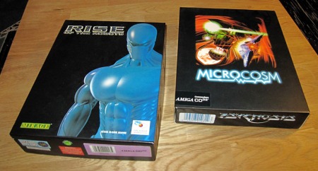 Rise of the Robots and Microcosm for Amiga CD32