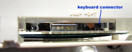 User port of C64 C with old motherboard