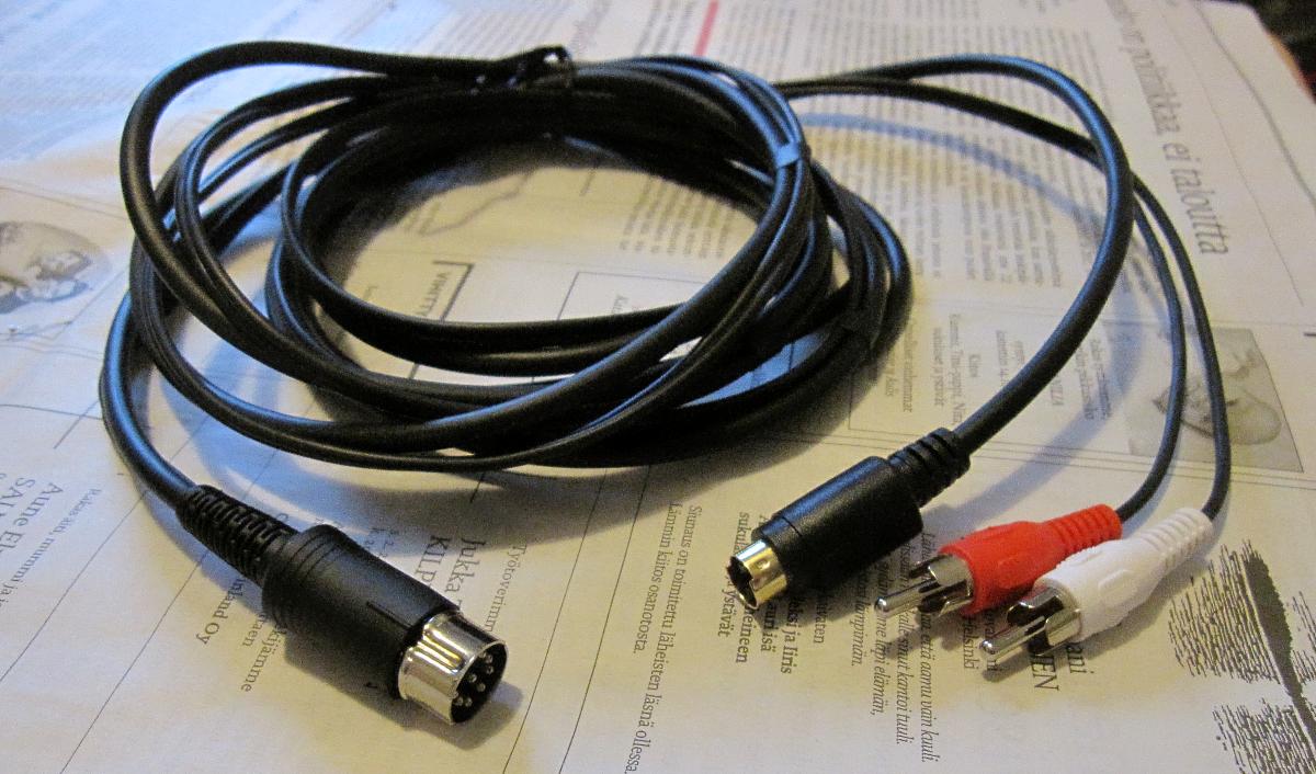 Orient congestion Curiosity C64 S-Video cable – the easy way, and with no SCART | ilesj's blog